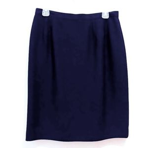Navy Blue Women’s Professional Business Skirt